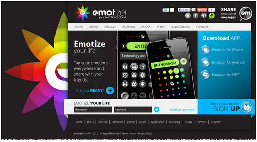 Emotizer è sempre più social application e con la nuova release 1.3 per iPhone