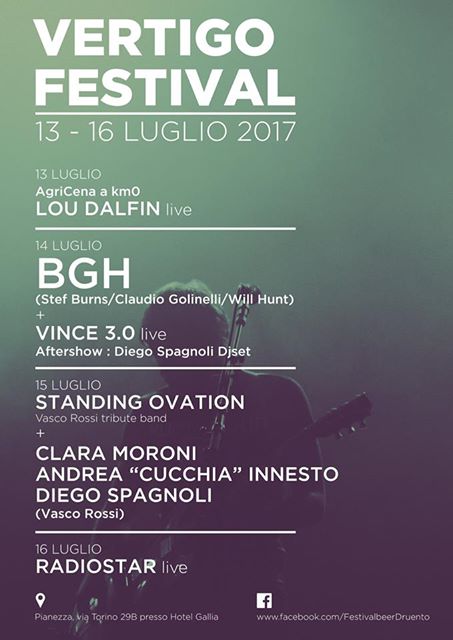 Vertigo Festival Beer a Pianezza (TO) il 13-16 luglio 2017 - informazione.it (Comunicati Stampa)