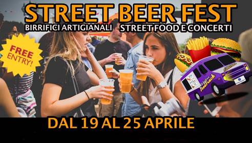 Dal 19 al 25 aprile, @ AREA STORIE METROPOLITANE, Street Beer Fest Salone Del Mobile. 7 giorni di street food, birre artigianali, concerti di Folco Orselli, Pink Floyd Tribute e altri, animazione per bambini