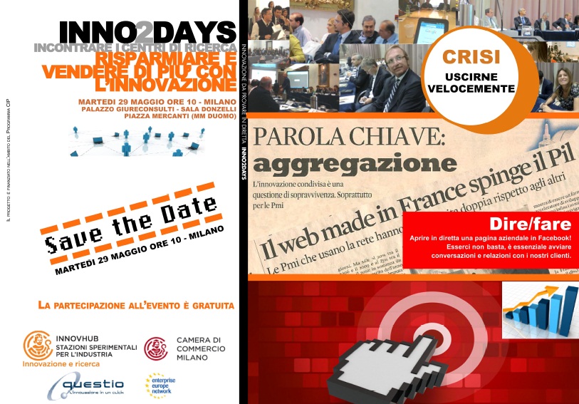 Inno2days Milano: l’innovazione con successo in un’ottica anticrisi