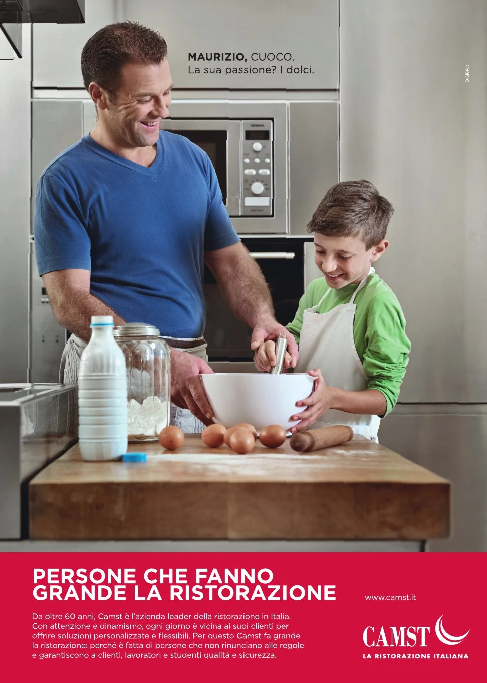 CAMST, PERSONE CHE FANNO GRANDE LA RISTORAZIONE- Parte la nuova Campagna ADV