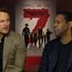Pratt e Washington cowboy nei 'Magnifici sette': Che spasso