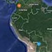 Aereo precipita in Colombia - la mappa